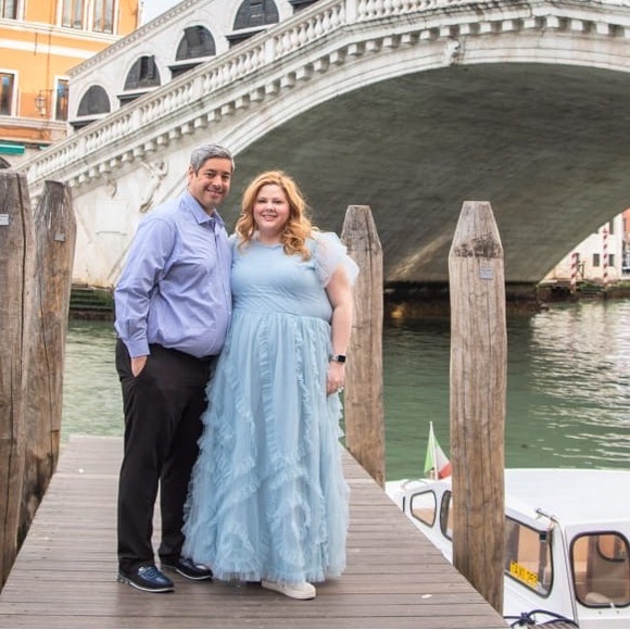 Jessakae Darling dress in dusty blue EUC 3X - Picture 4 of 4